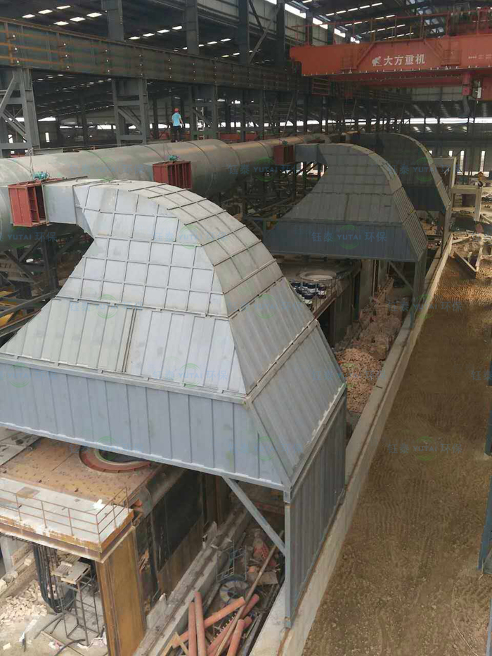 甘肅嘉峪關(guān)3臺12T電爐除塵器 甘肅嘉峪關(guān)3臺12T電爐除塵器